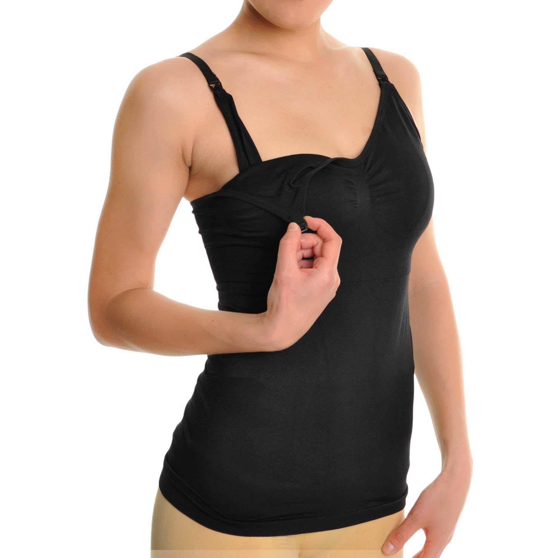 3-Pack: ToBeInStyle Women's Seamless Nursing Cami Tank Set Women's Tops - DailySale