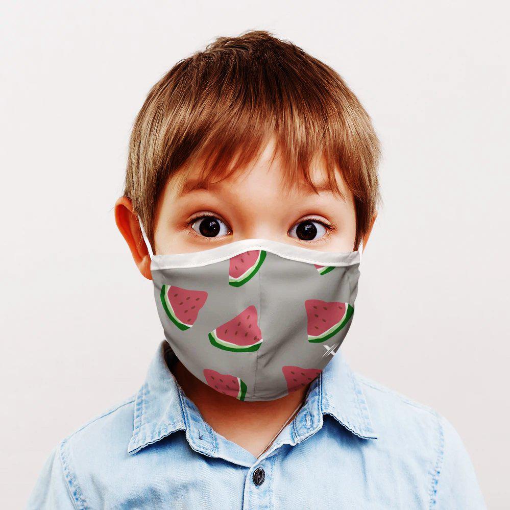 3-Pack: Two-Layer Reusable Kids Face Mask with Adjustable Earloop Face Masks & PPE - DailySale