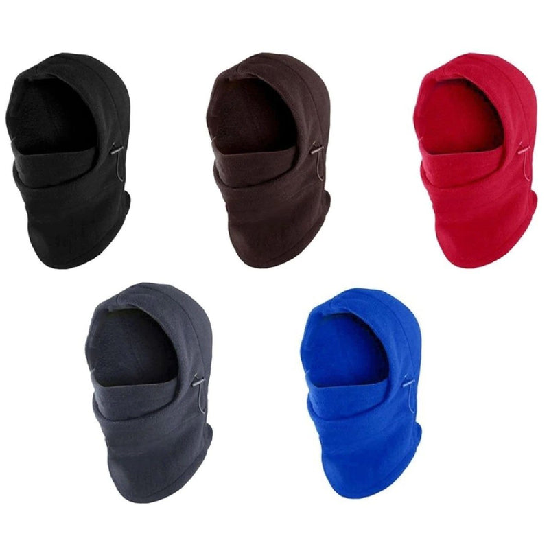 3-Pack: Unisex Fleece Balaclava Winter Hat Mask Sports & Outdoors Assorted - DailySale