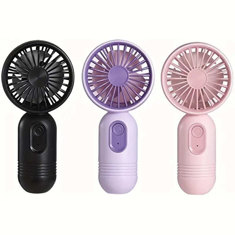 3-Pack: USB Rechargeable Mini Portable Fan with 3 Speeds Sports & Outdoors - DailySale