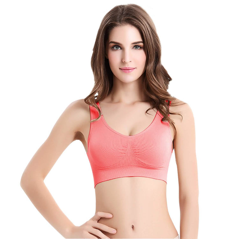 3-Pack: Women Seamless Wire-free Bra for Fitness Workout Women's Lingerie - DailySale