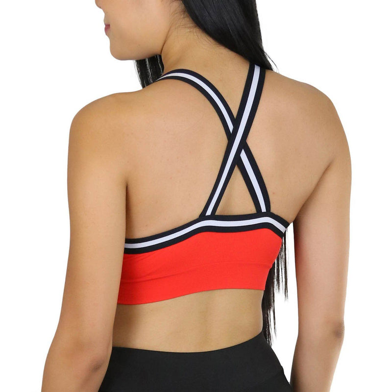 3-Pack: Women's Bold Striped Strap Racerback Bra Women's Clothing - DailySale