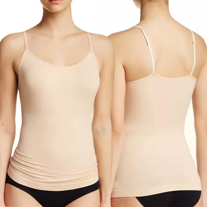 3-Pack: Women's Seamless Shaping Camisoles Women's Clothing Beige - DailySale