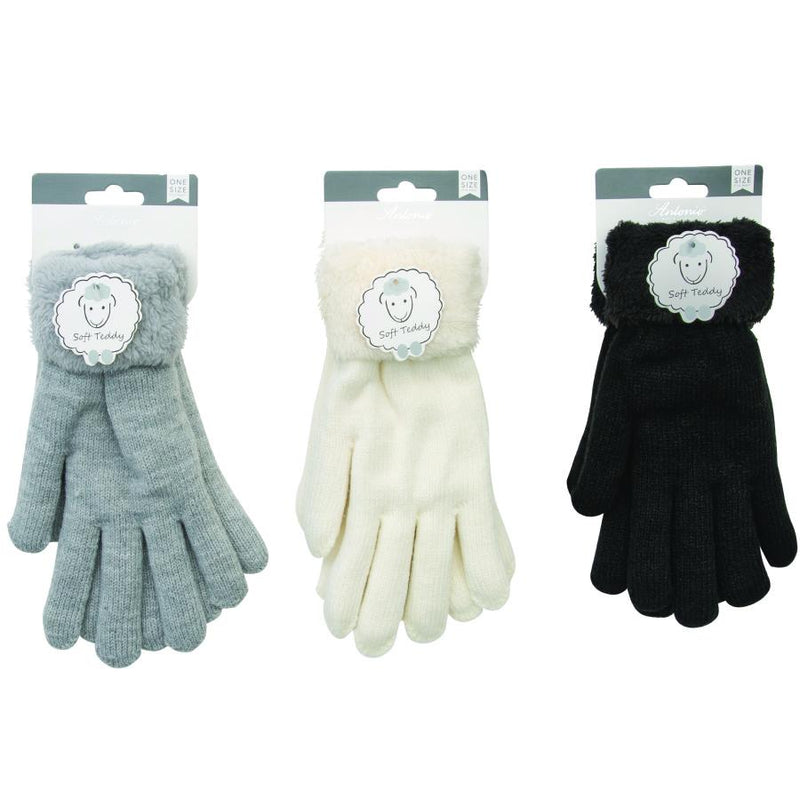 3-Pack: Women's Winter Warm Solid Knitted Gloves Women's Accessories - DailySale