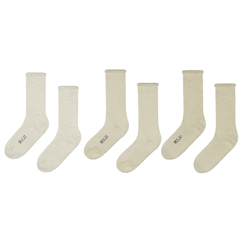 3-Pack: Yeezy Bouclette Socks Men's Accessories Set 1 S/M - DailySale