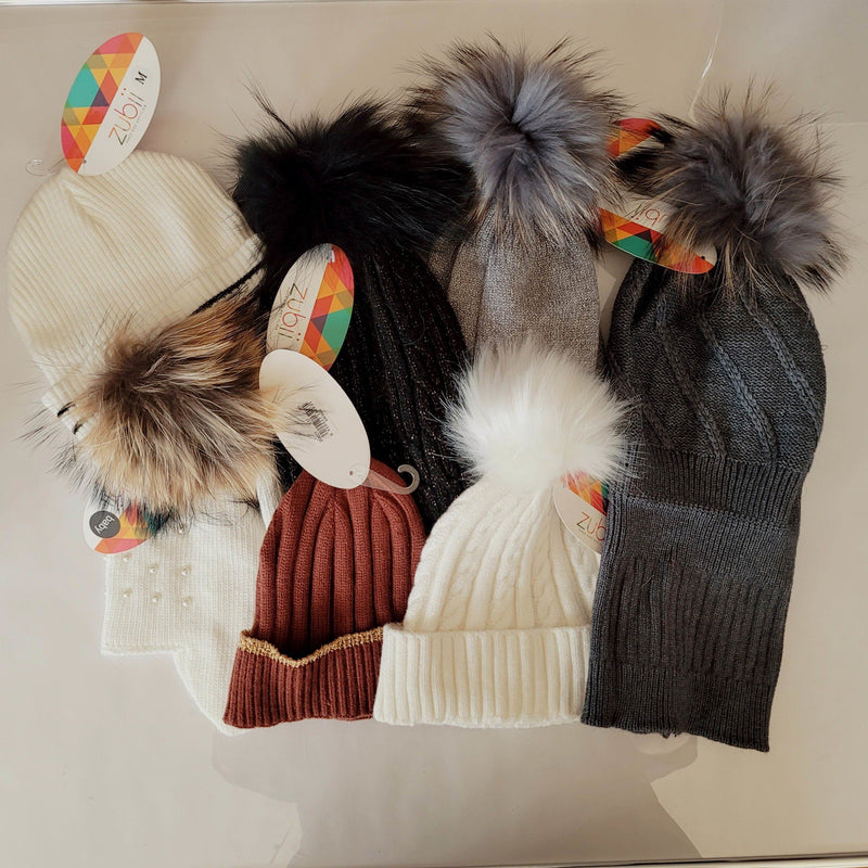 3-Pack: Zubii Kids Winter Stretch Knit Beanie Hats Kids' Clothing - DailySale