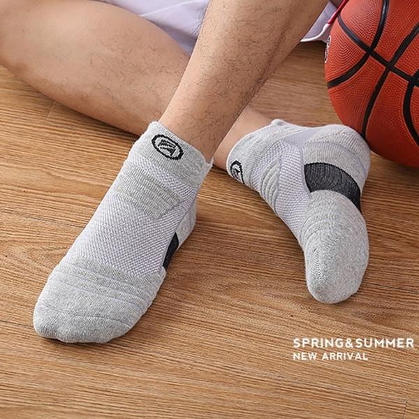 3-Pair: Men's Thick Towel Bottom Breathable Sweat-absorbent Outdoor Sports Running Socks Elite Basketball Sports Socks Women's Shoes & Accessories - DailySale
