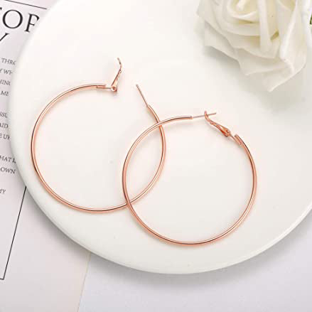 3-Pairs: Big Hoop Earrings Earrings - DailySale