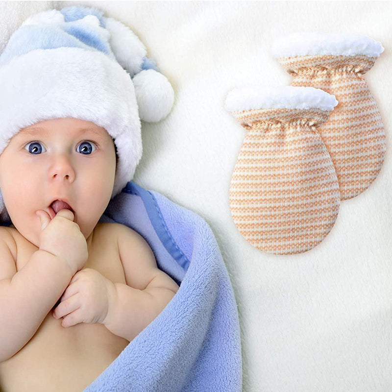 3-Pairs: Newborn Mitten Gloves Baby - DailySale