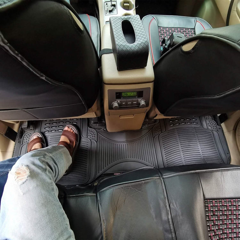 3-Piece: Automotive Floor Mats Set Automotive - DailySale