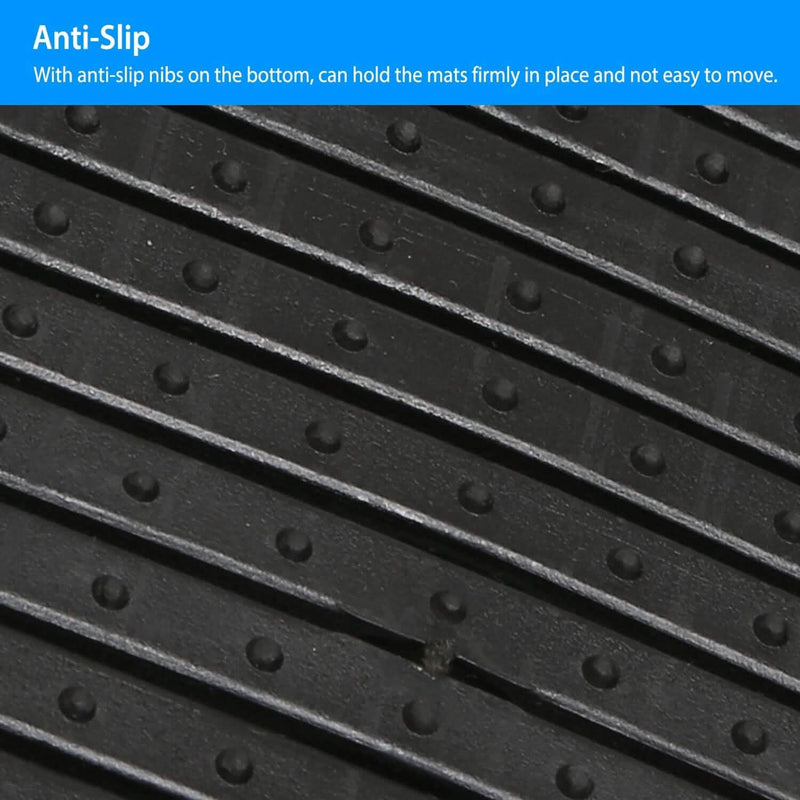 3-Piece: Automotive Floor Mats Set Automotive - DailySale