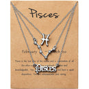 3-Piece: Constellation Zodiac Layer Necklaces