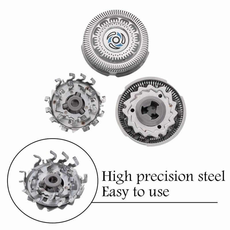 3-Piece: Desfaidy SH70/62 Electronic Shaver Head Cutter Replacement Blades Parts Men's Grooming - DailySale
