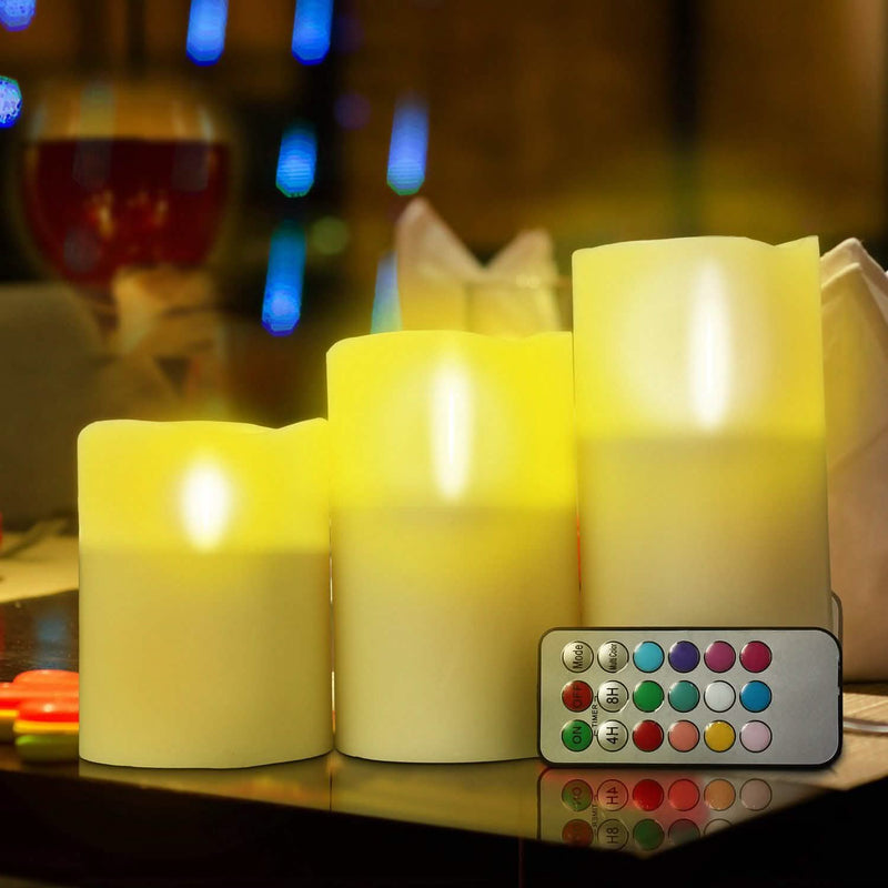 3-Piece: Flameless Votive Candles Lighting & Decor - DailySale