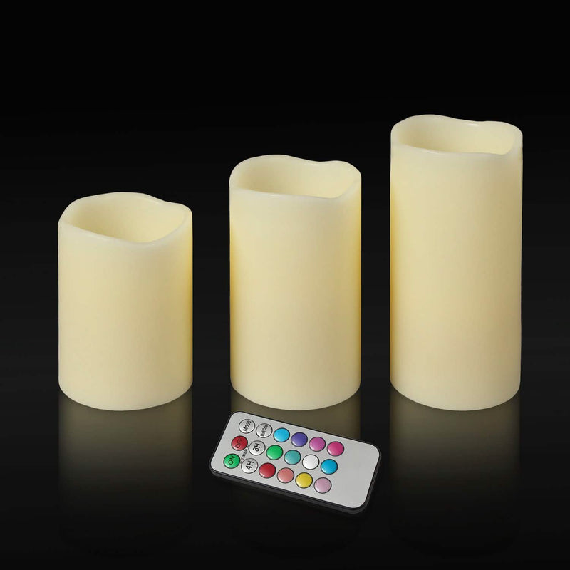 3-Piece: Flameless Votive Candles Lighting & Decor - DailySale