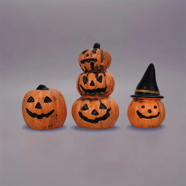 3-Piece: Halloween Pumpkin Decorations Holiday Decor & Apparel - DailySale