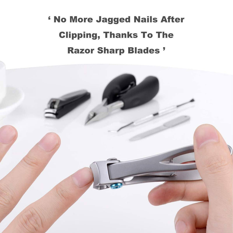 3-Piece: Large Nail Clippers Set Beauty & Personal Care - DailySale