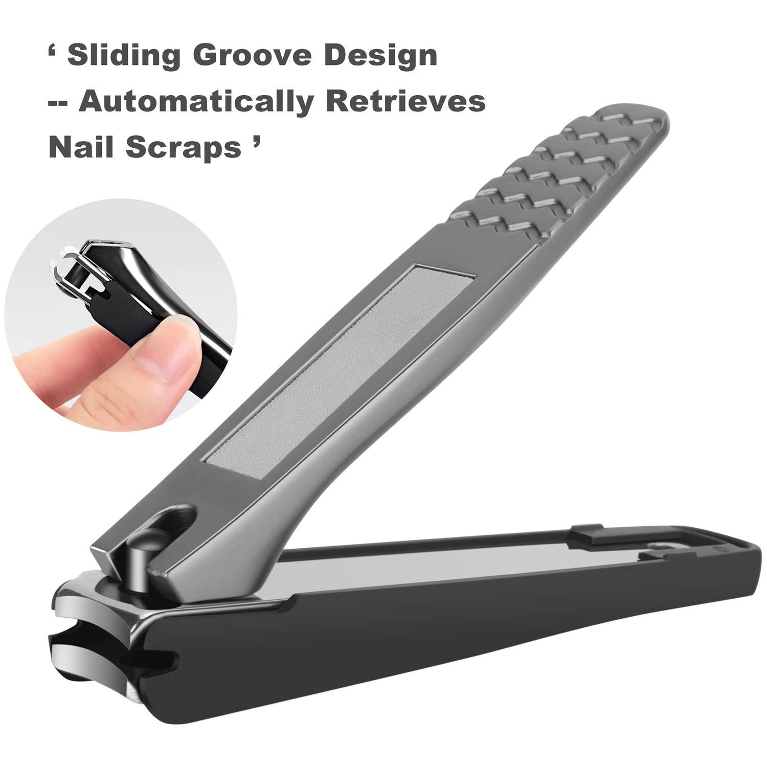 3-Piece: Large Nail Clippers Set Beauty & Personal Care - DailySale