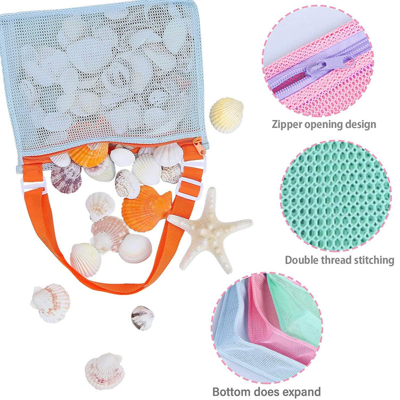 3-Piece: Mesh Toy Beach Bag Toys & Games - DailySale