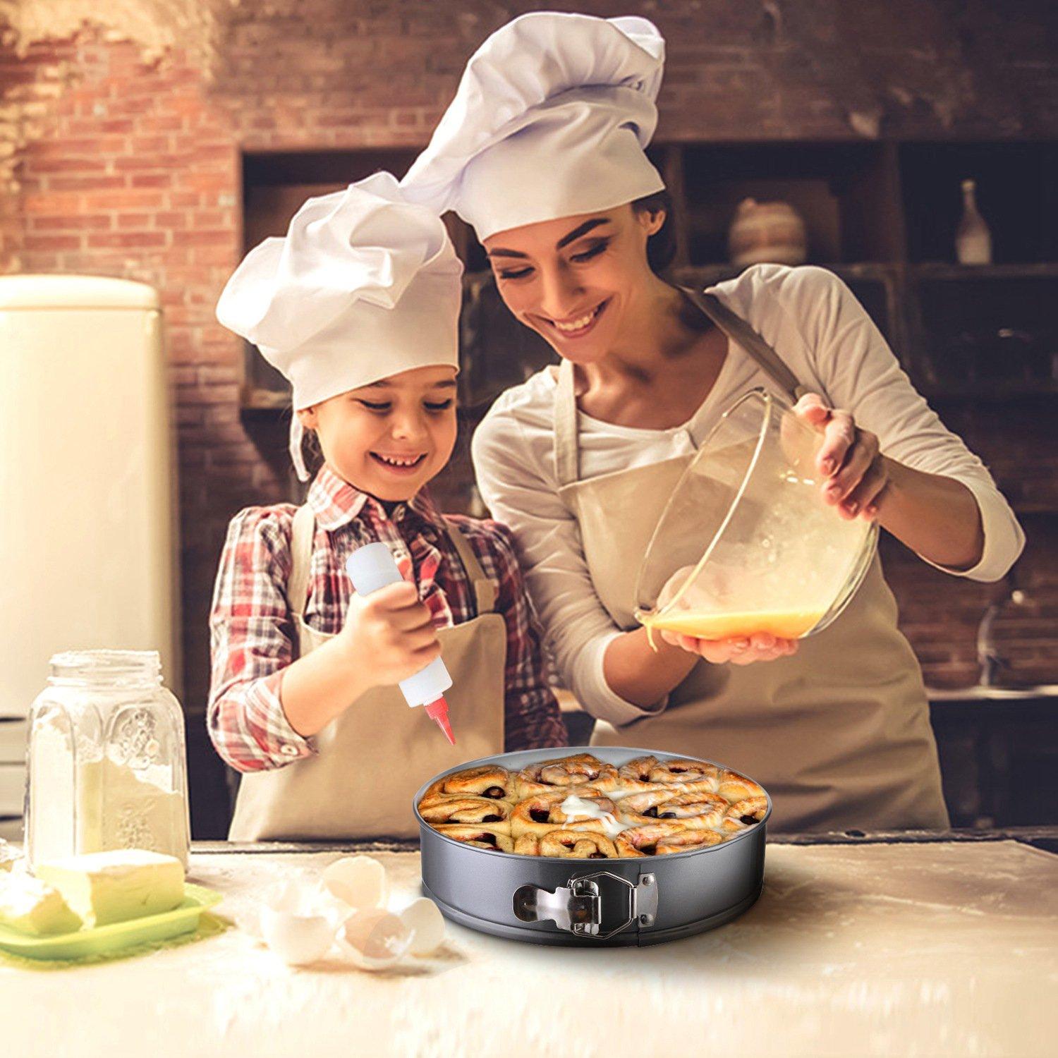 3-Piece: Non-stick Springform Cake Pan Set with Removable Bottom Kitchen & Dining - DailySale