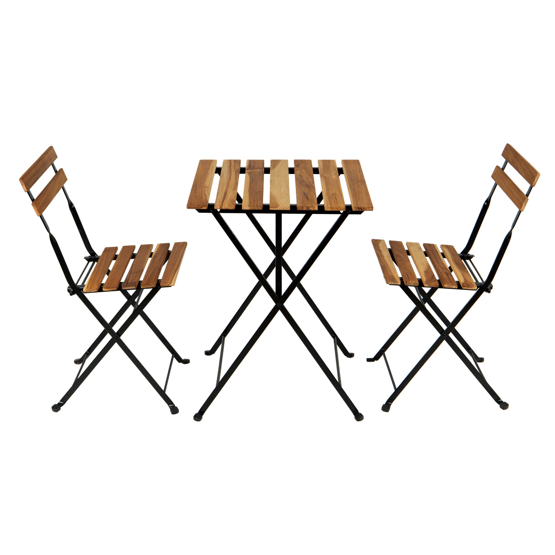 3-Piece: Patio Dining Table Chairs Set Furniture & Decor - DailySale