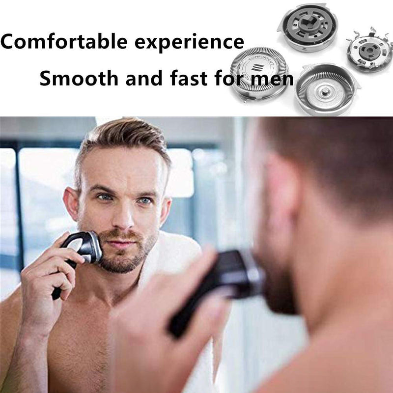 3-Piece: Replacement Shaver Heads for Norelco Philips SH50 Men's Grooming - DailySale