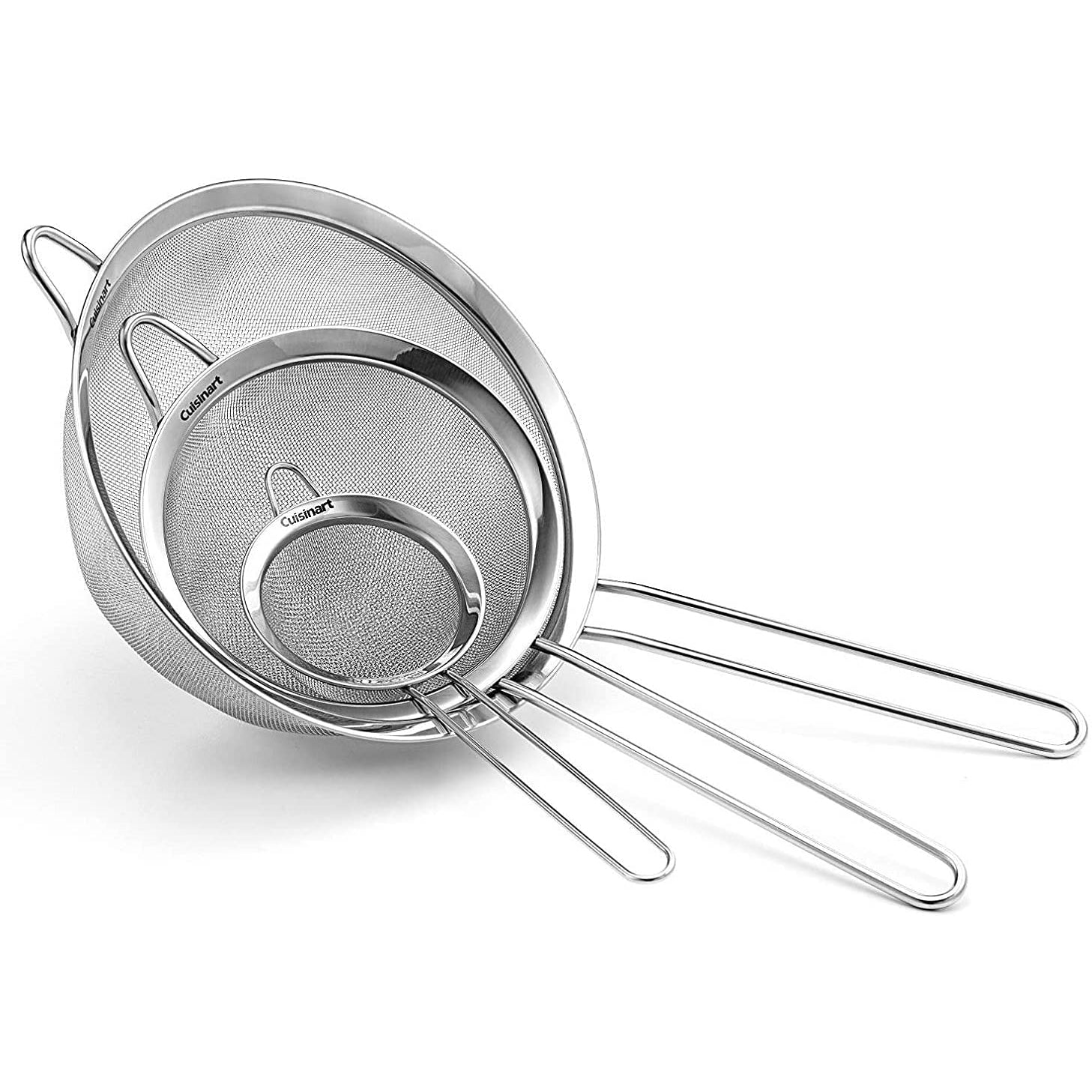 3-Piece Set: Cuisinart Mesh Strainers Kitchen Tools & Gadgets - DailySale