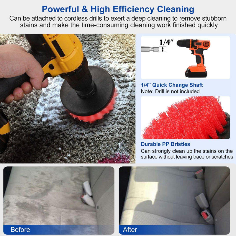 TACKLIFE Cordless Power Scrubber for Multi-Purpose Cleaning