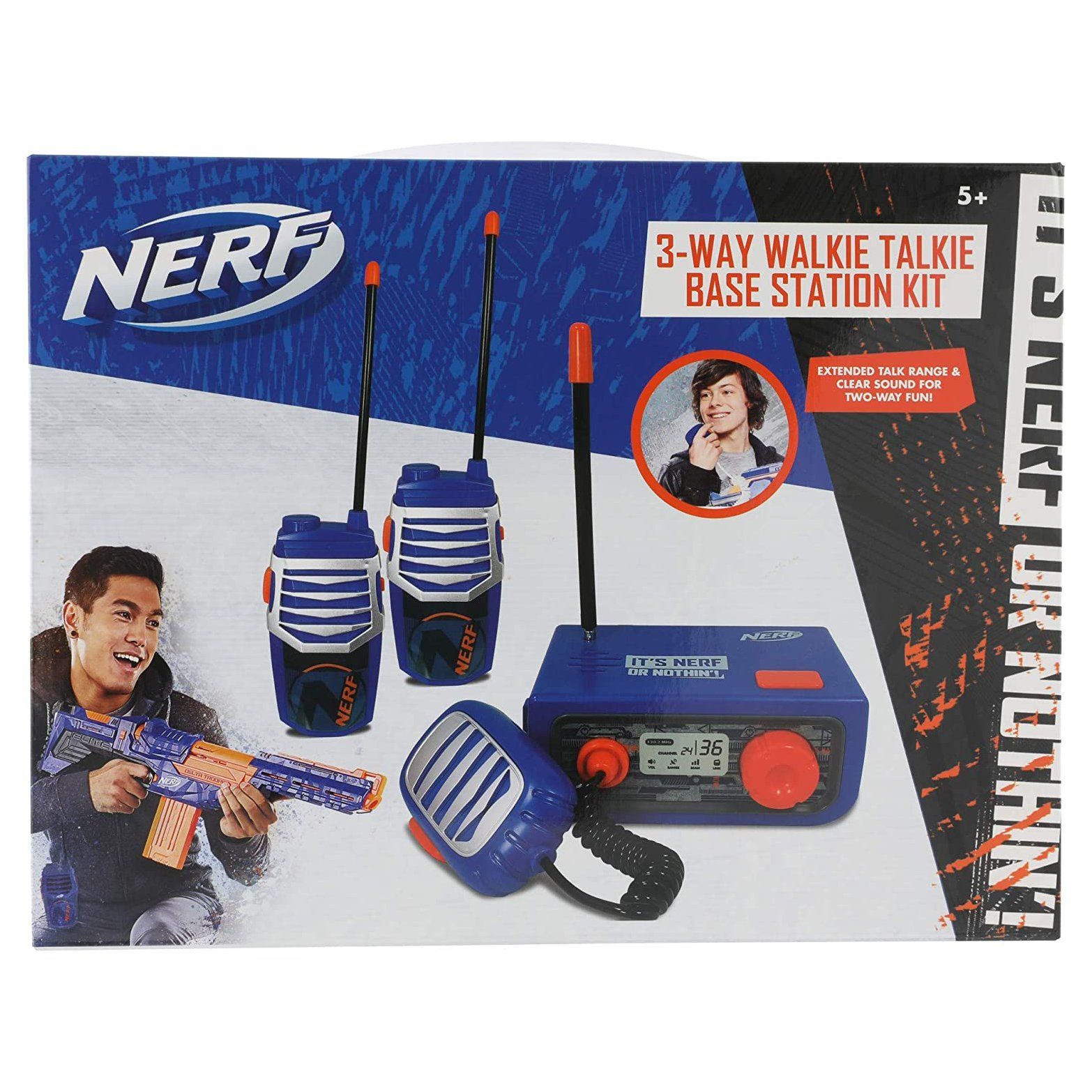 3-Piece Set: NERF Walkie Talkies Toys & Hobbies - DailySale