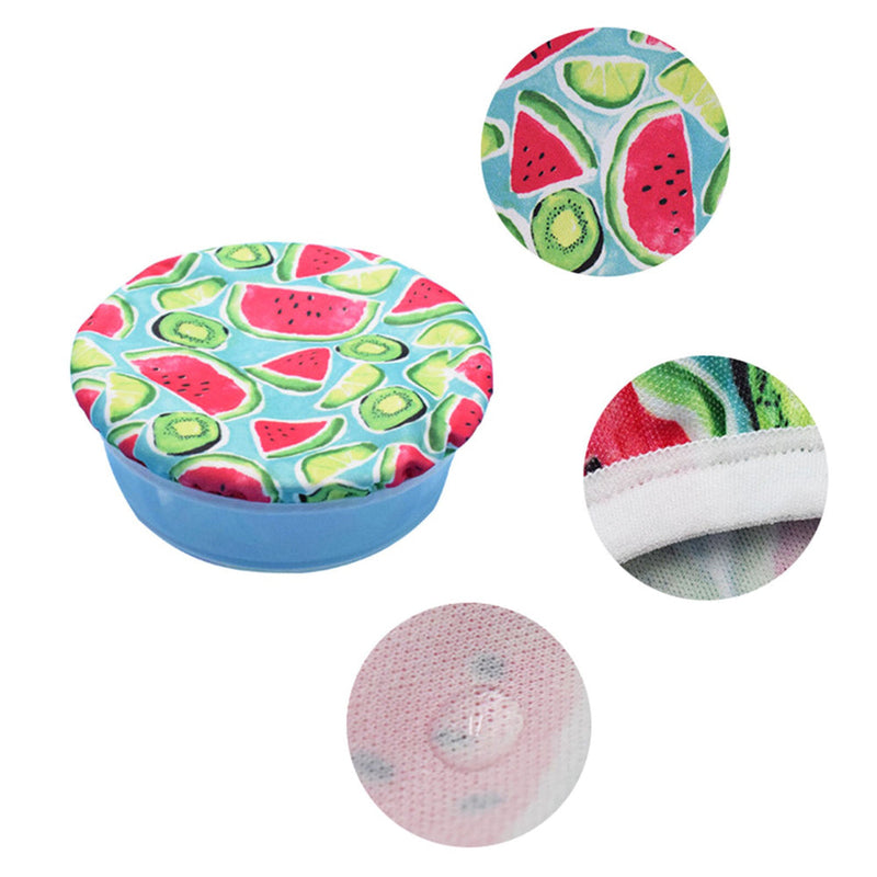 3-Piece: Stretchable Bowl Covers Kitchen Storage - DailySale