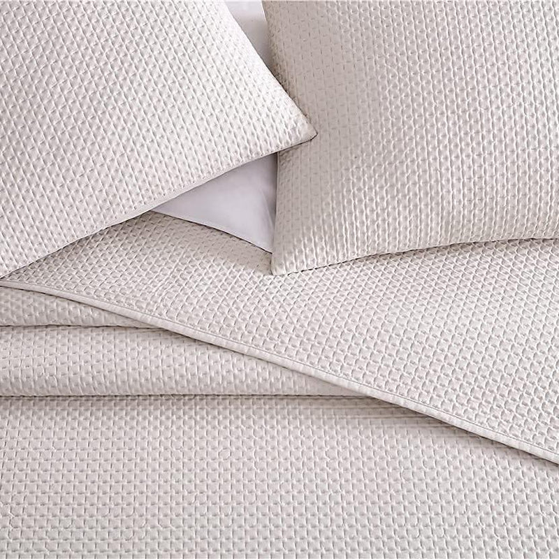 3-Piece: The Nesting Company Aspen Bedding Collection Embossed Quilt Coverlet Bedspread Set Bedding - DailySale