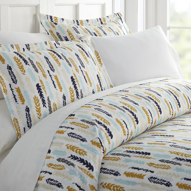 3-Piece: Wings Patterned Duvet Cover Set Bedding - DailySale