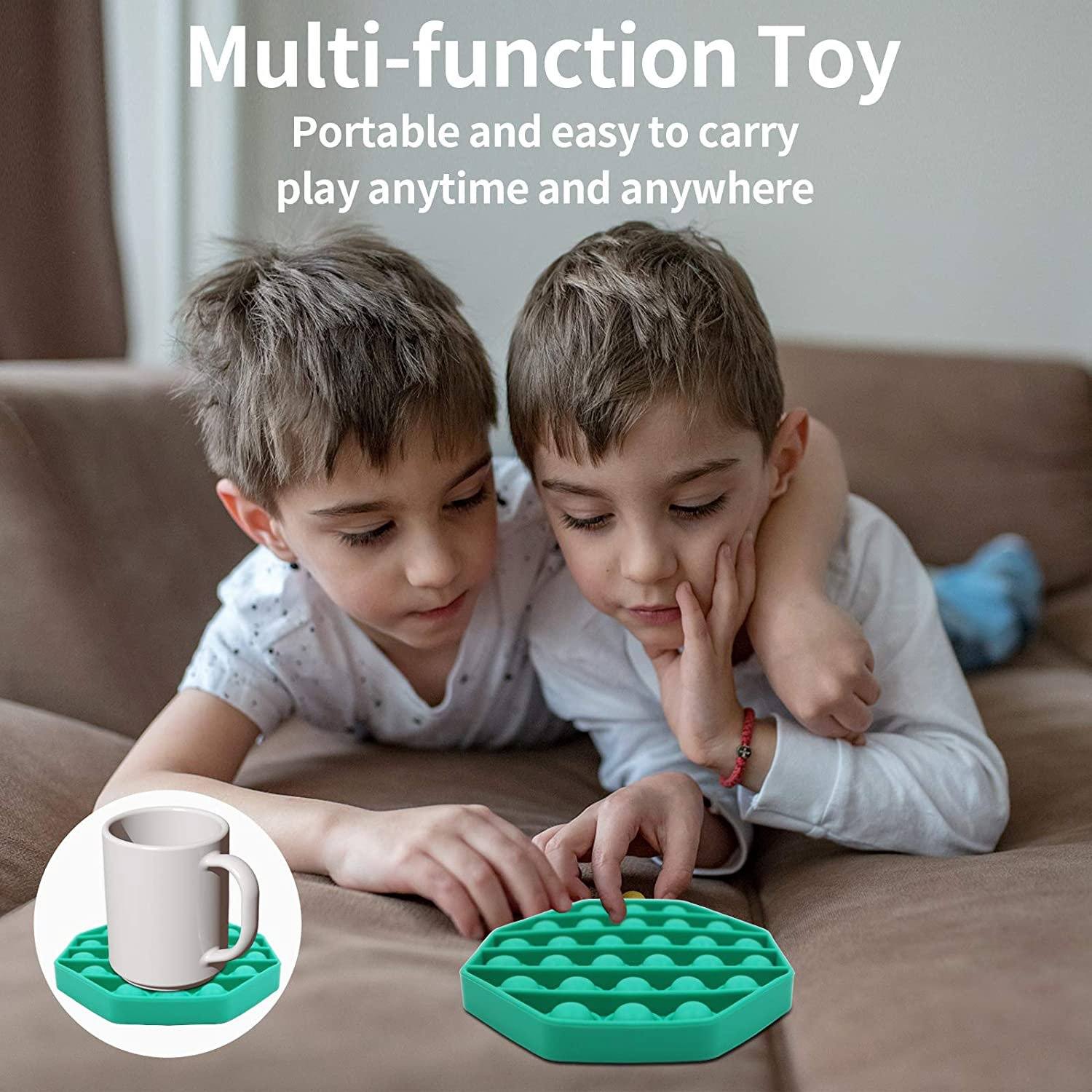 3-Pieces: Bubble Squeeze Sensory Fidget Toy Toys & Games - DailySale