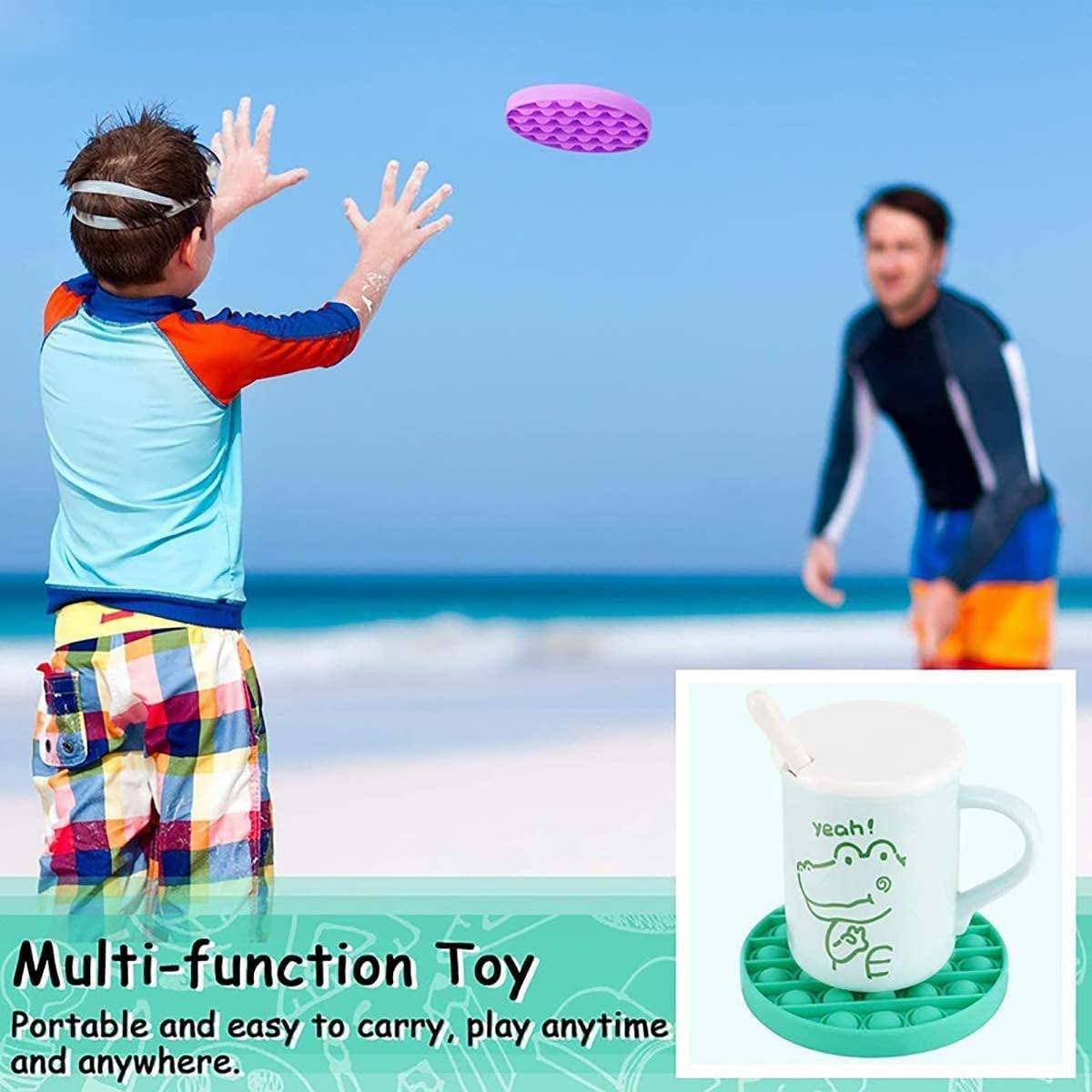 3-Pieces: Bubble Squeeze Sensory Fidget Toy Toys & Games - DailySale