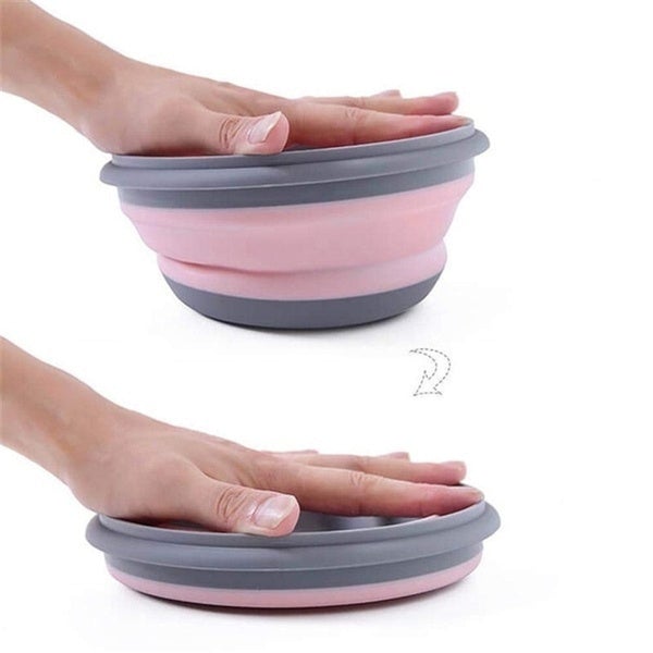 3-Pieces: Folding Camping Bowl Set Kitchen Tools & Gadgets - DailySale