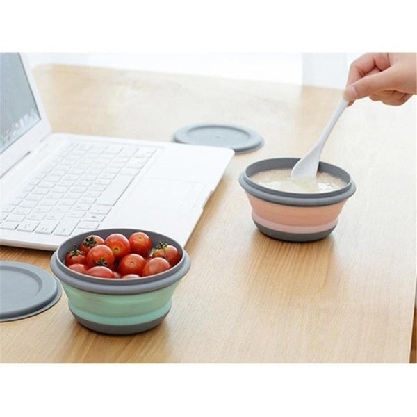 3-Pieces: Folding Camping Bowl Set Kitchen Tools & Gadgets - DailySale