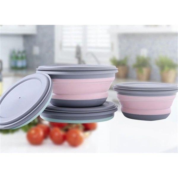 3-Pieces: Folding Camping Bowl Set Kitchen Tools & Gadgets - DailySale