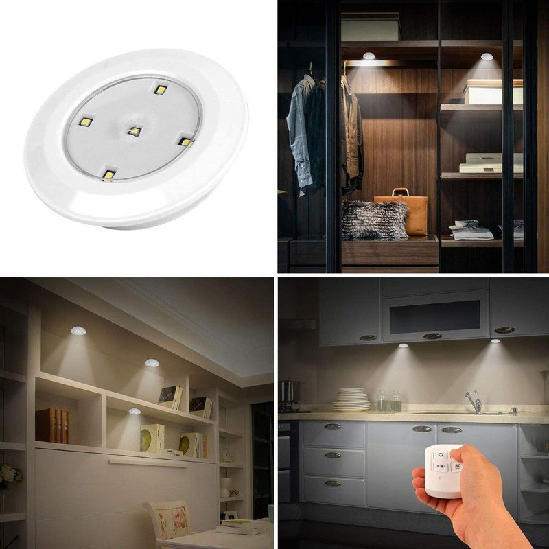3-Pieces: LED Night Cordless Battery Powered Home Lighting - DailySale