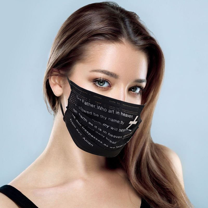 3 Ply Disposable Prayer Face Mask Face Masks & PPE - DailySale