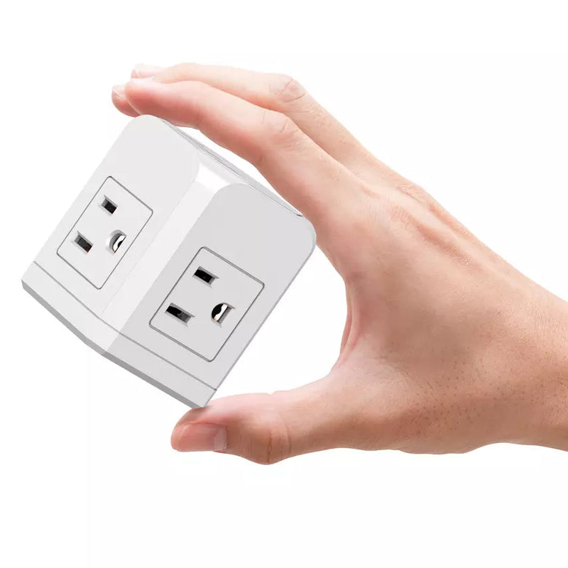 3 Wall Outlets with 3 USB Ports (5ft cord) Mobile Accessories - DailySale