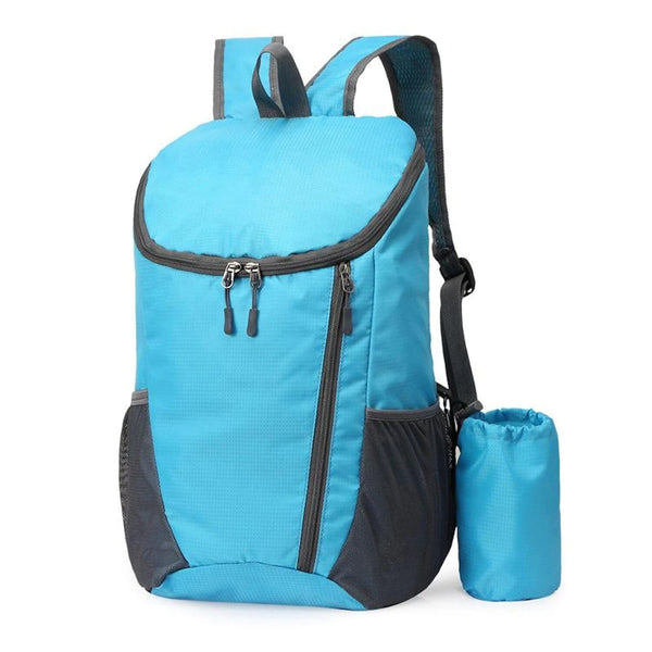 30-40L Hiking Lightweight Packable Backpack Bags & Travel Lake Blue - DailySale