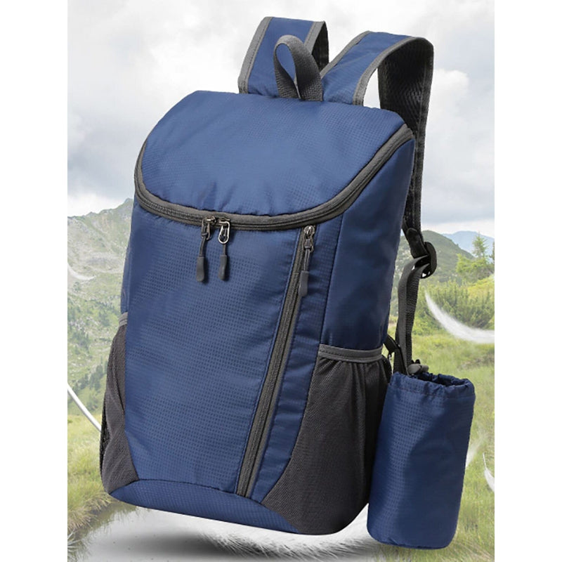 30-40L Hiking Lightweight Packable Backpack Bags & Travel Navy Blue - DailySale