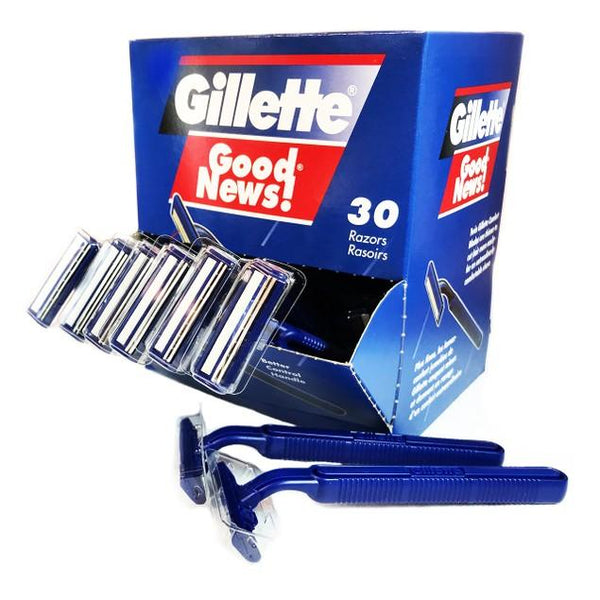 30-Pack: Gillette Good News! Disposable Razors Beauty & Personal Care - DailySale