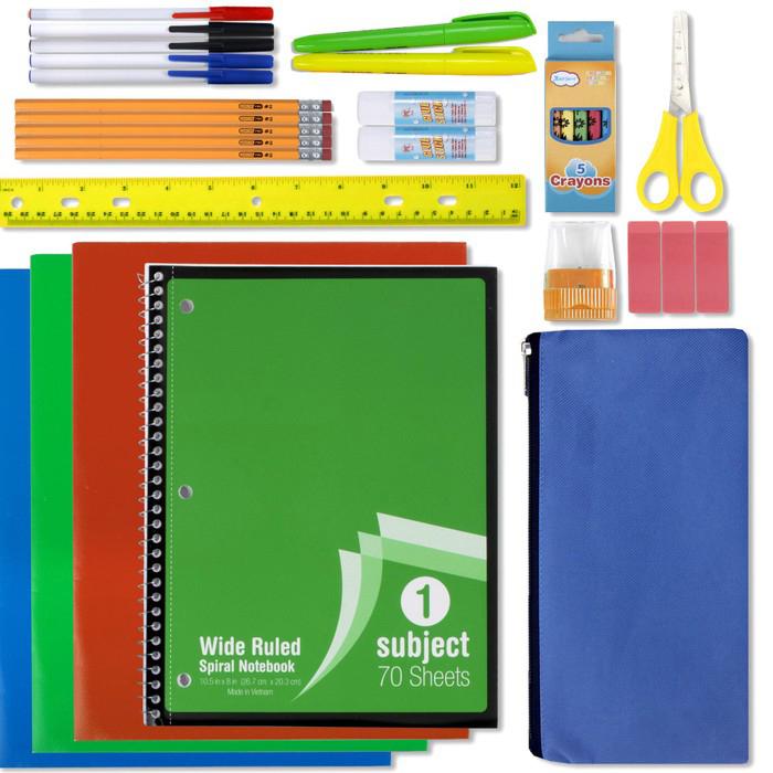 30-Piece: School Supplies Kit Everything Else - DailySale