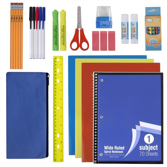 30-Piece: School Supplies Kit Everything Else - DailySale