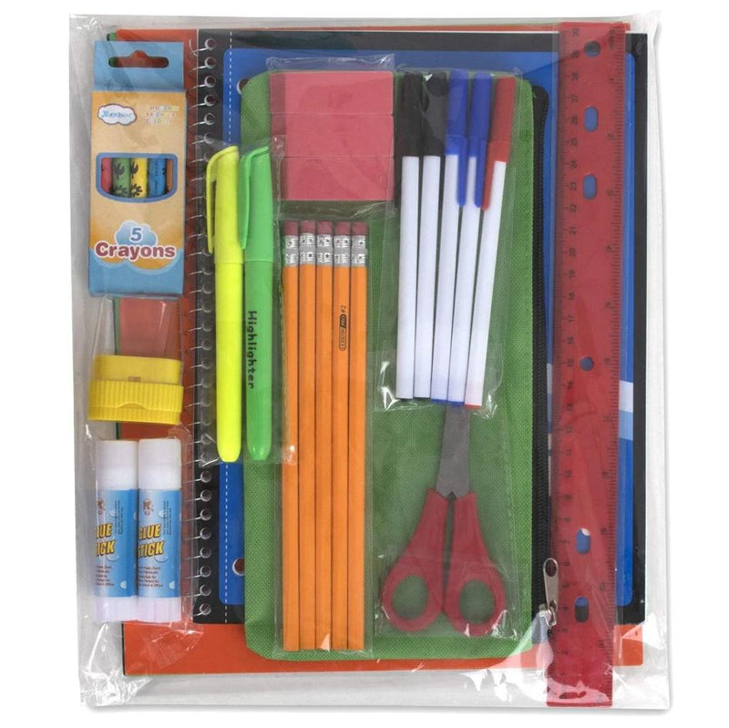 30-Piece: School Supply Kit Everything Else - DailySale