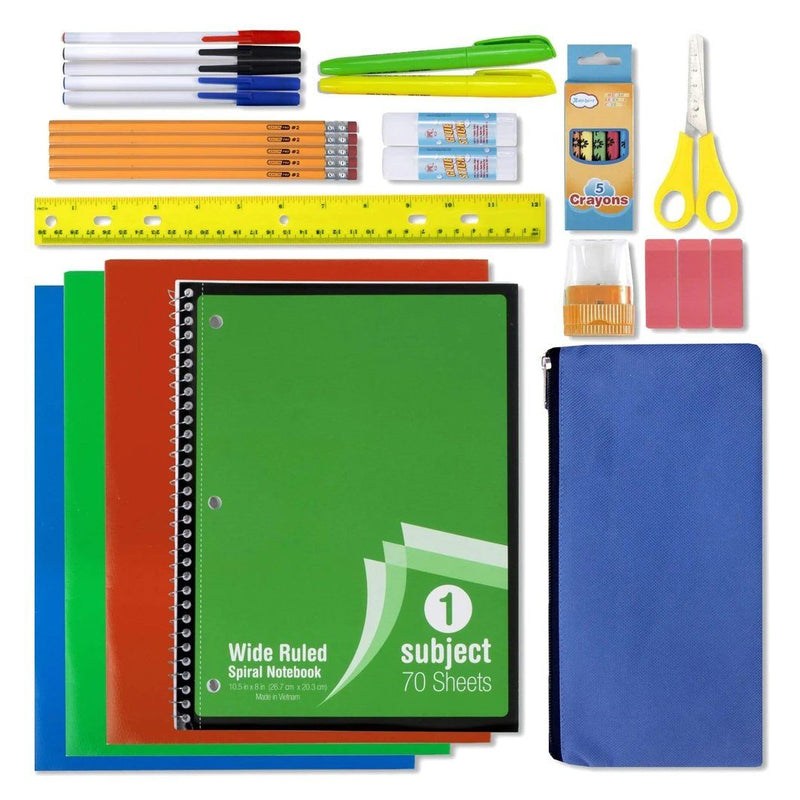 30-Piece: School Supply Kit Everything Else - DailySale
