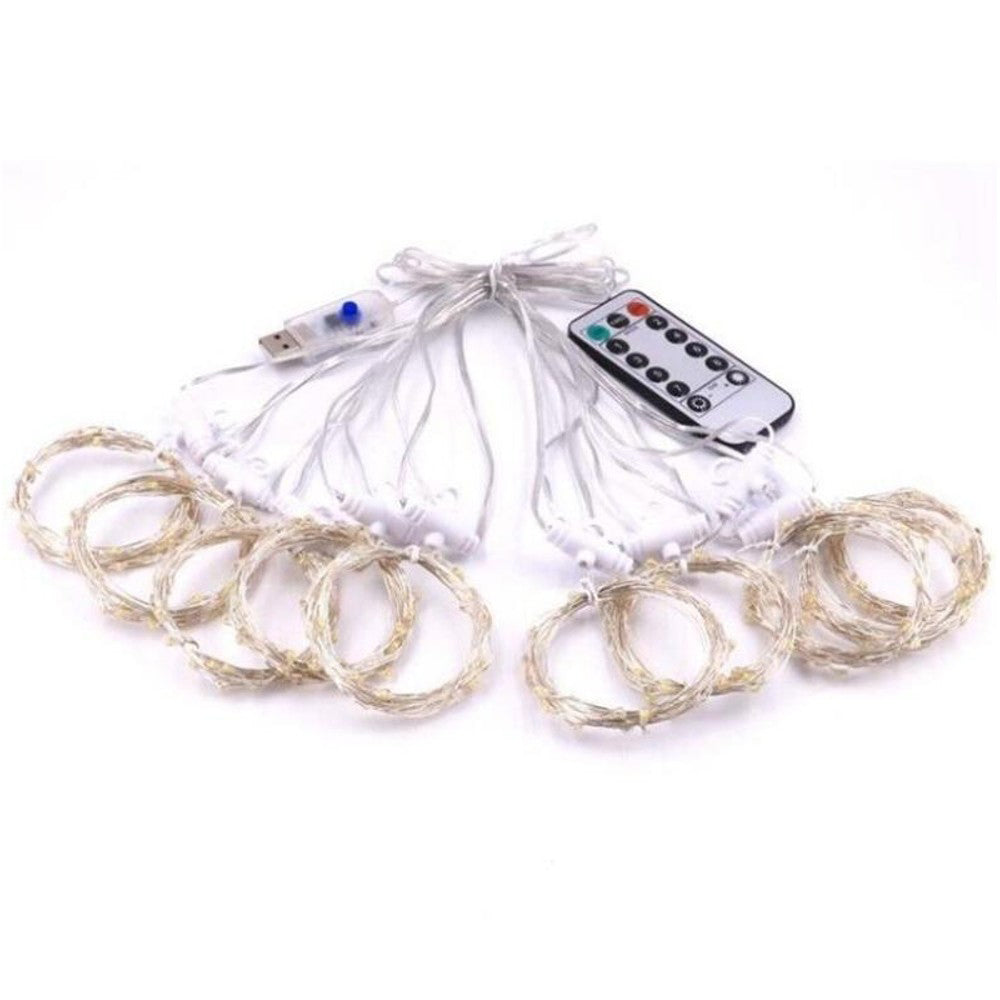 300 LED 8 Mode Indoor/Outdoor String Lights with Remote String & Fairy Lights - DailySale