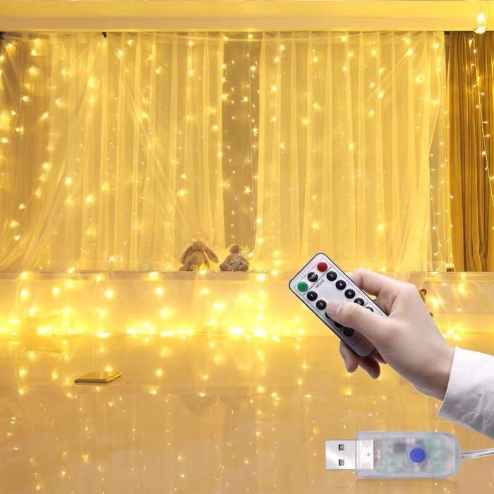 300 LED 8 Mode Indoor/Outdoor String Lights With Remote String & Fairy Lights - DailySale