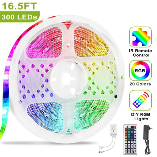 300 LEDs Strip Lights with Remote Lighting & Decor - DailySale